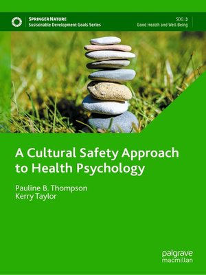 cover image of A Cultural Safety Approach to Health Psychology